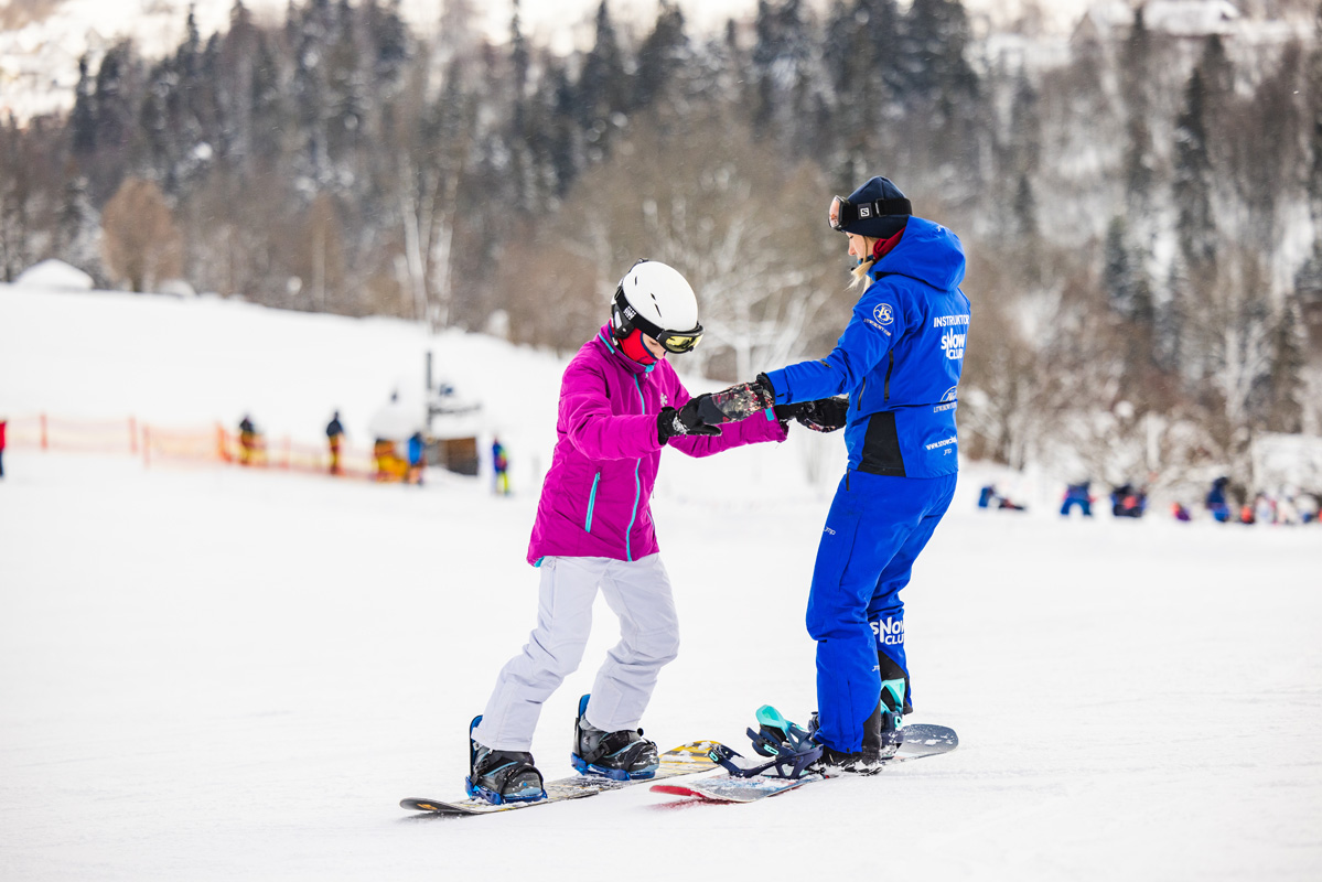 Snow Club - lekcje indywidualne na snowboardzie Białka Tatrzańska